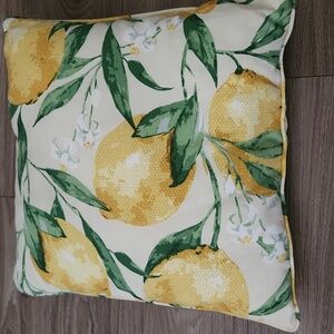 Lemon Accent Pillow